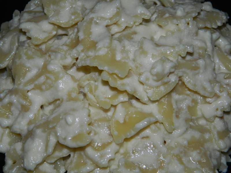 Farfalle quatro formaggi