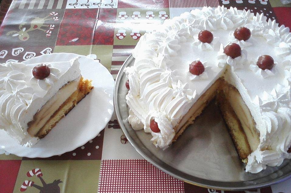 Tort cu crema de zahar ars