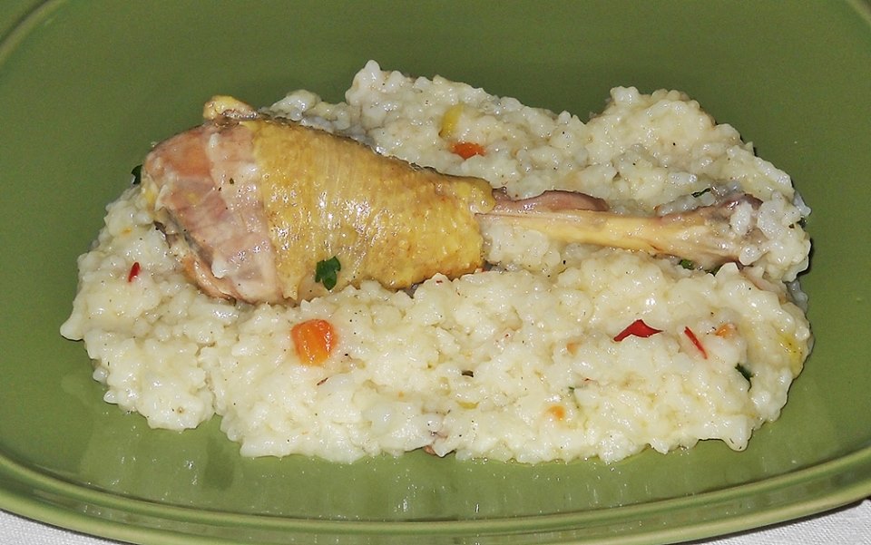 Pilaf cu carne de cocos