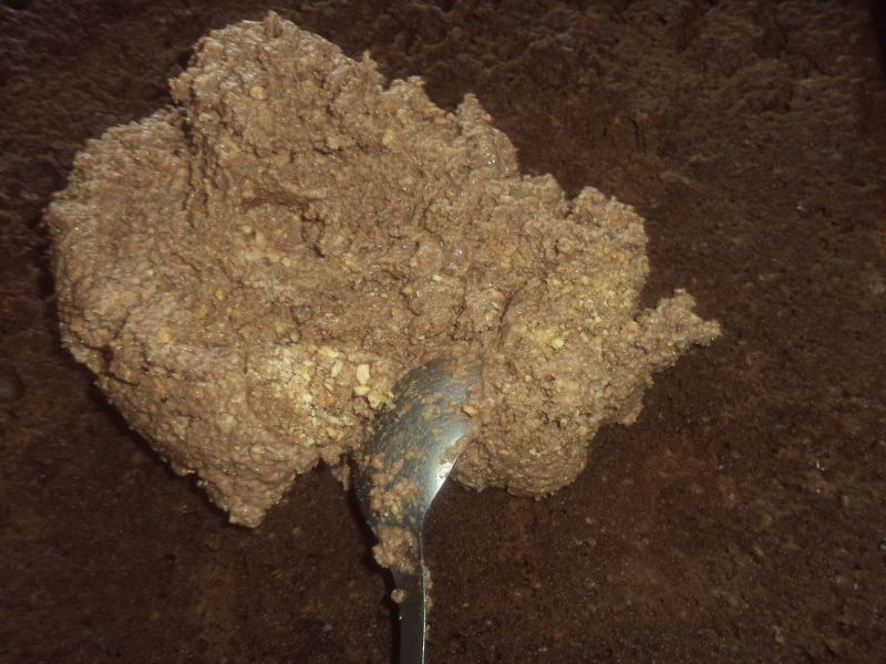 Prajitura cu mouse de ciocolata si crema de biscuiti (reteta 900)