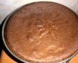 Tort aniversar cu crema de ganache cu nuci caramelizate-5