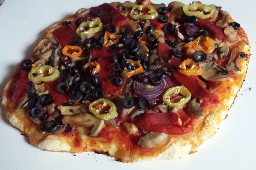 Pizza vegetariana