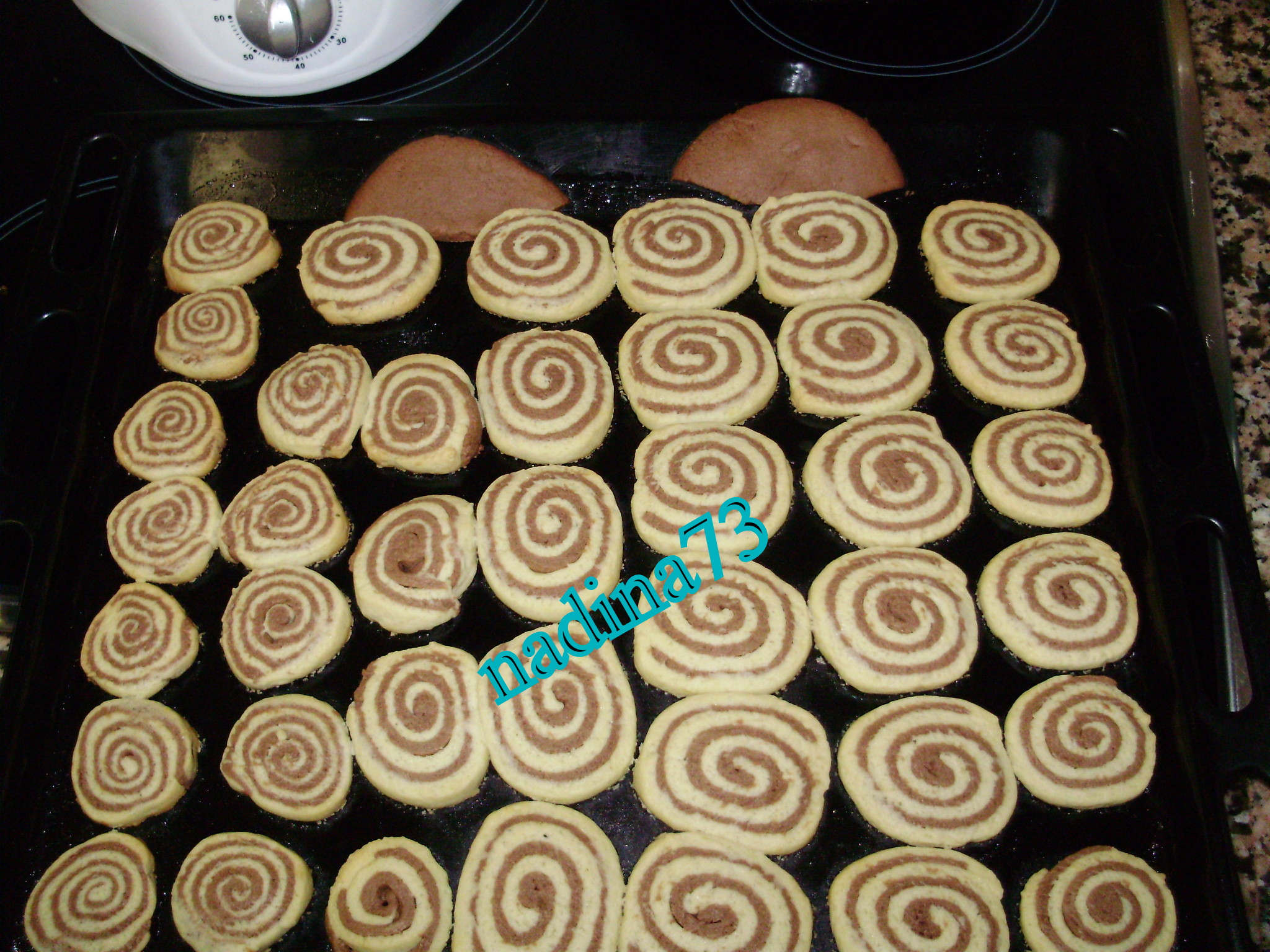 Biscuiti spiralati