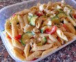 Salata rece de paste cu conopida, zucchini si rosii-2