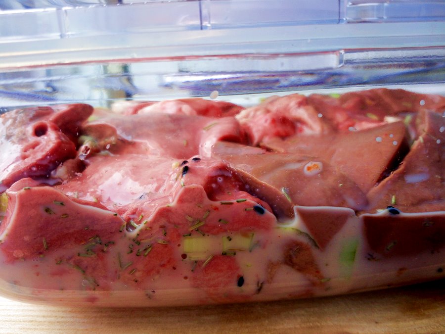 Drob de miel pregatit cu aparatul de marinat FoodSaver