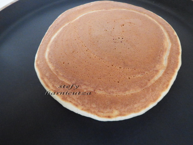 Pancakes cu miez de ciocolata