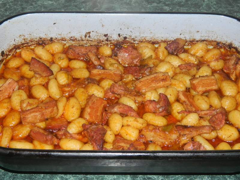 Gnocchi cu friptura de miel