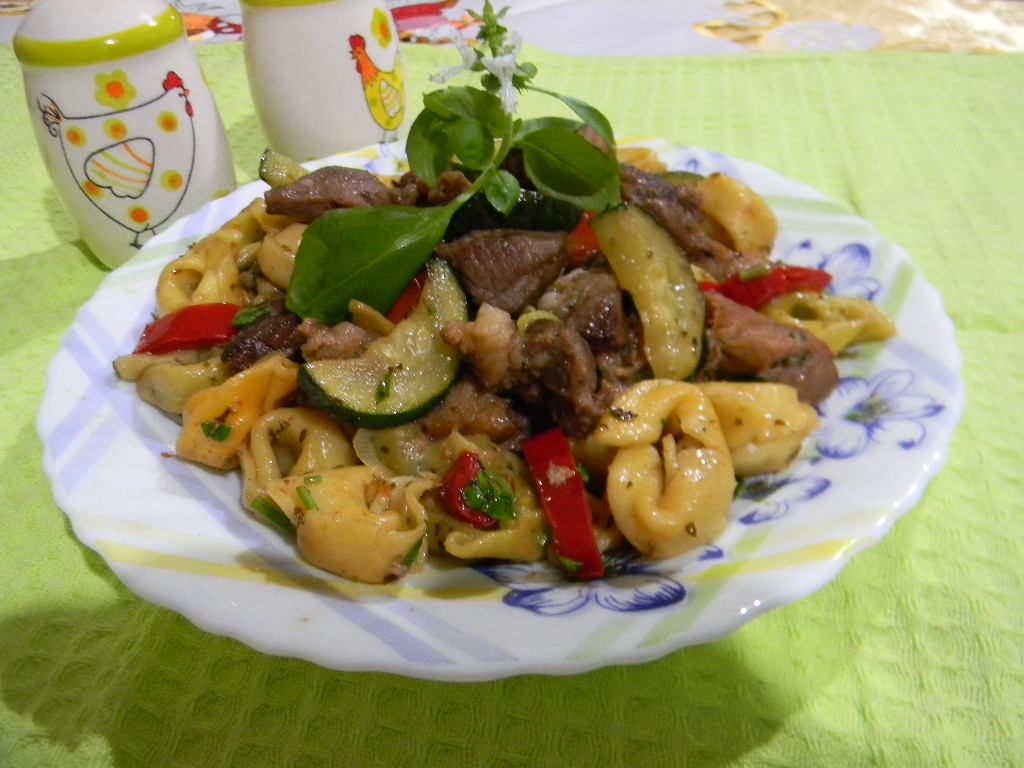 Tortellini cu carne de porc