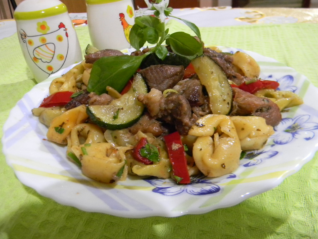 Tortellini cu carne de porc