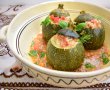 Zucchini rotunzi umpluti cu carne si legume-12