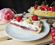 Tarta cu cirese si crema de vanilie cu mascarpone-9