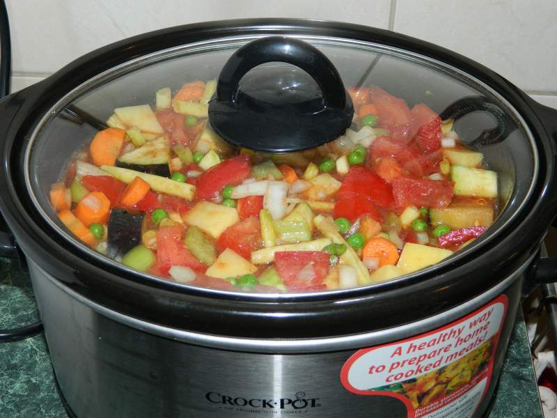 Ghiveci de legume la slow cooker Crock-Pot