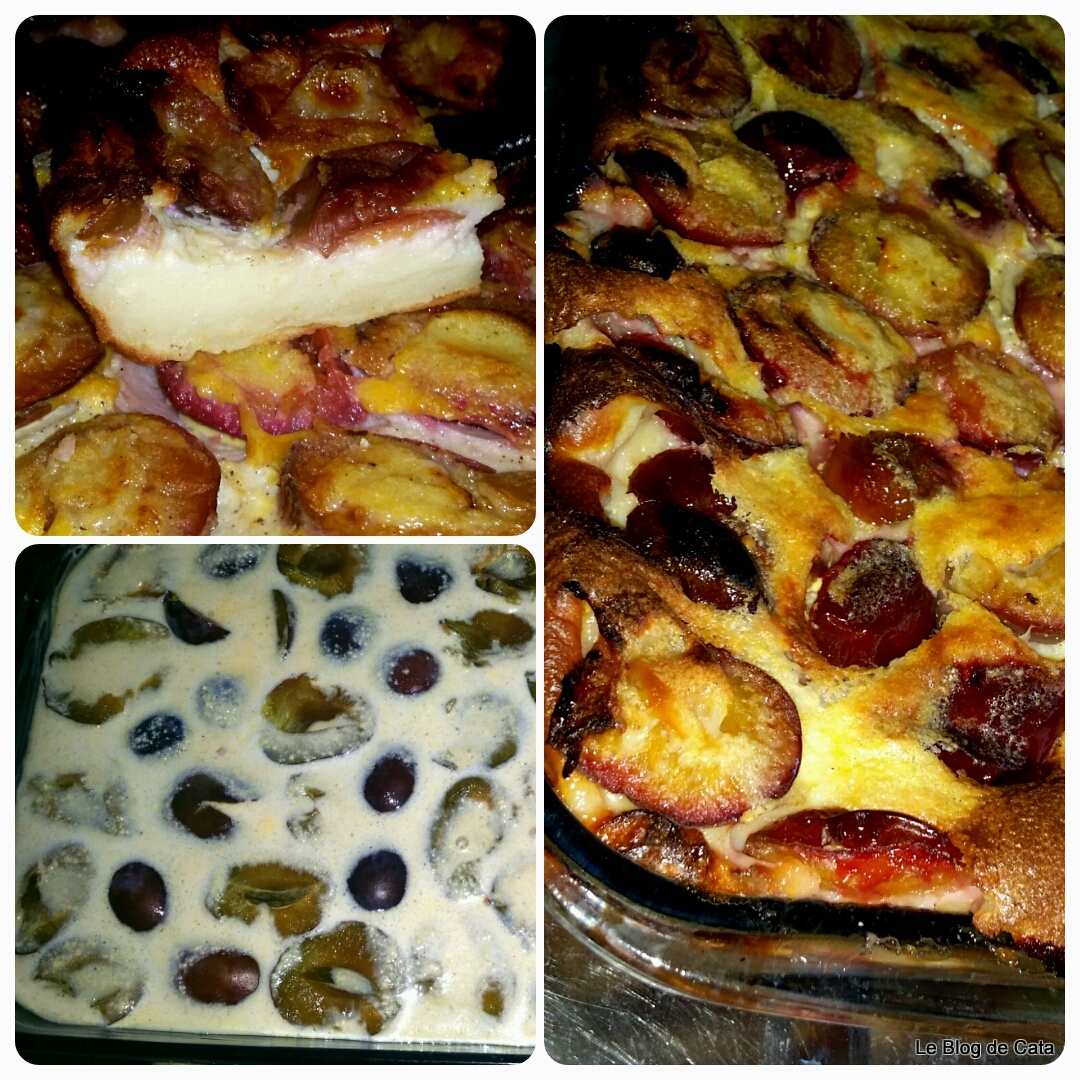 Clafoutis cu prune