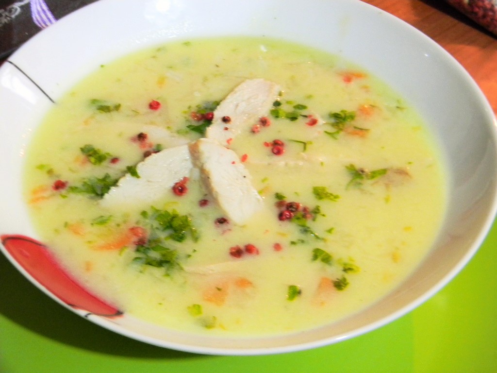 Kotosupa avgolemono-supa greceasca - Supa cu nr . 200