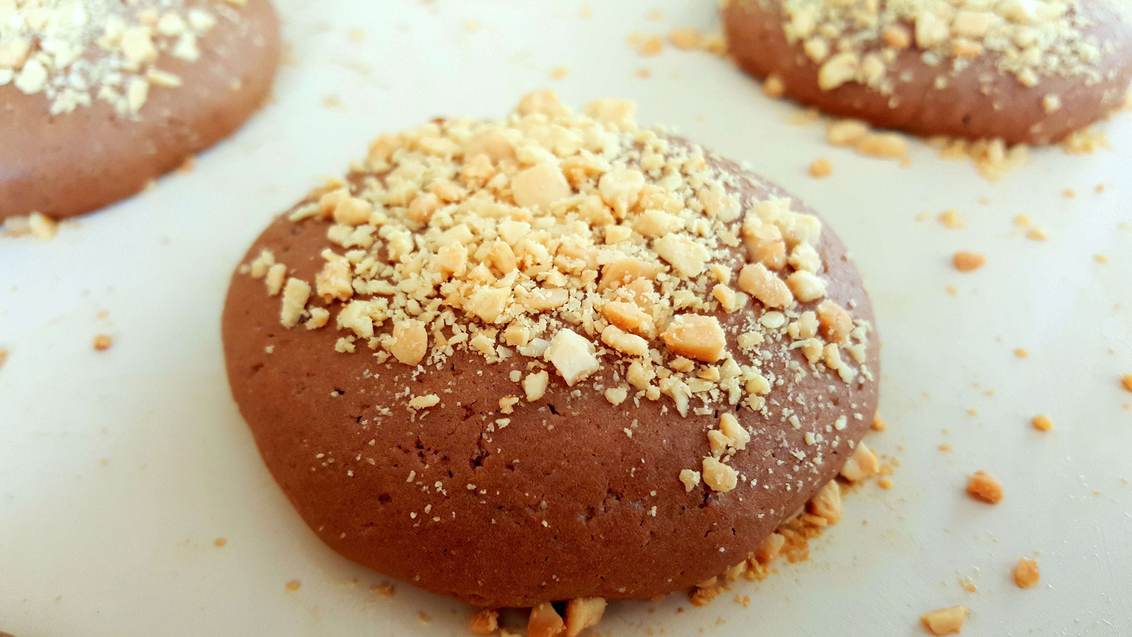 Fursecuri crocante cu ciocolata si arahide