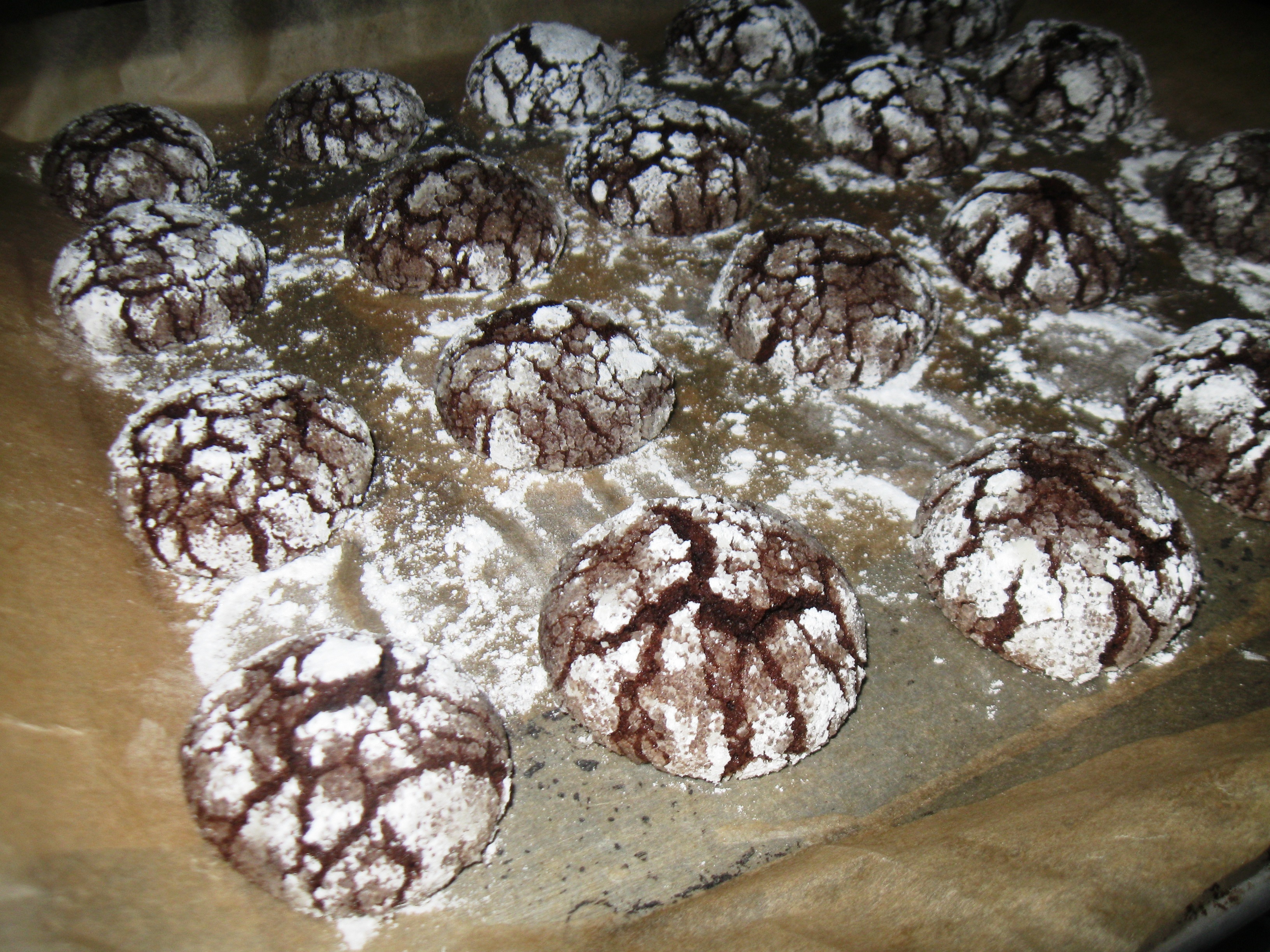 Chocolate Crinkles