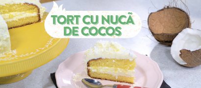 Tort de cocos