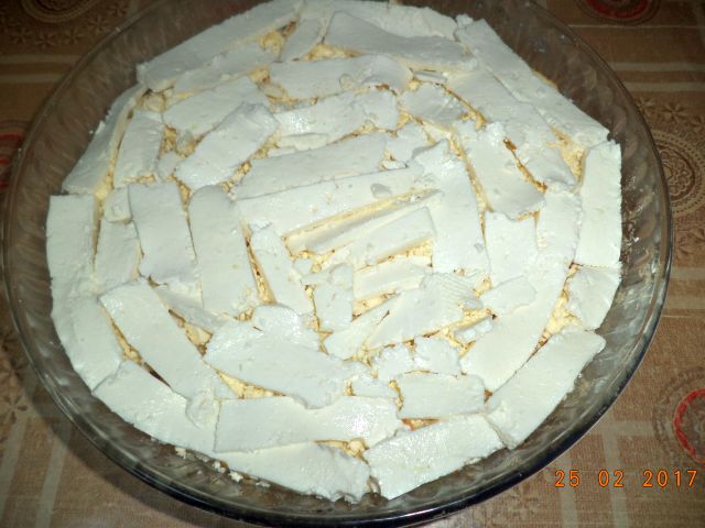 Tarta de cartofi si 3 feluri de branza