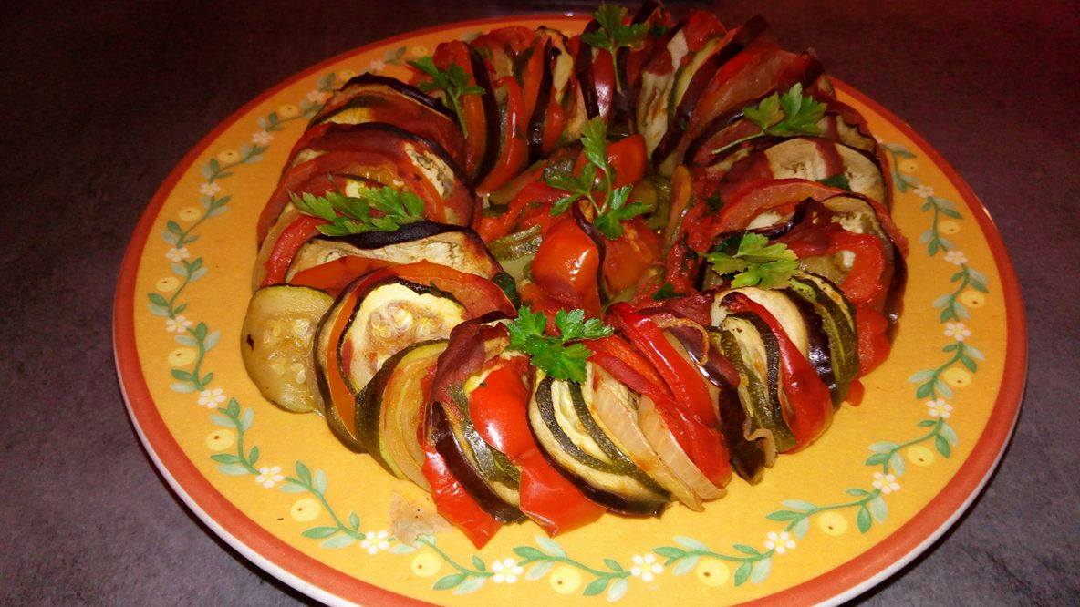 Ratatouille la cuptor