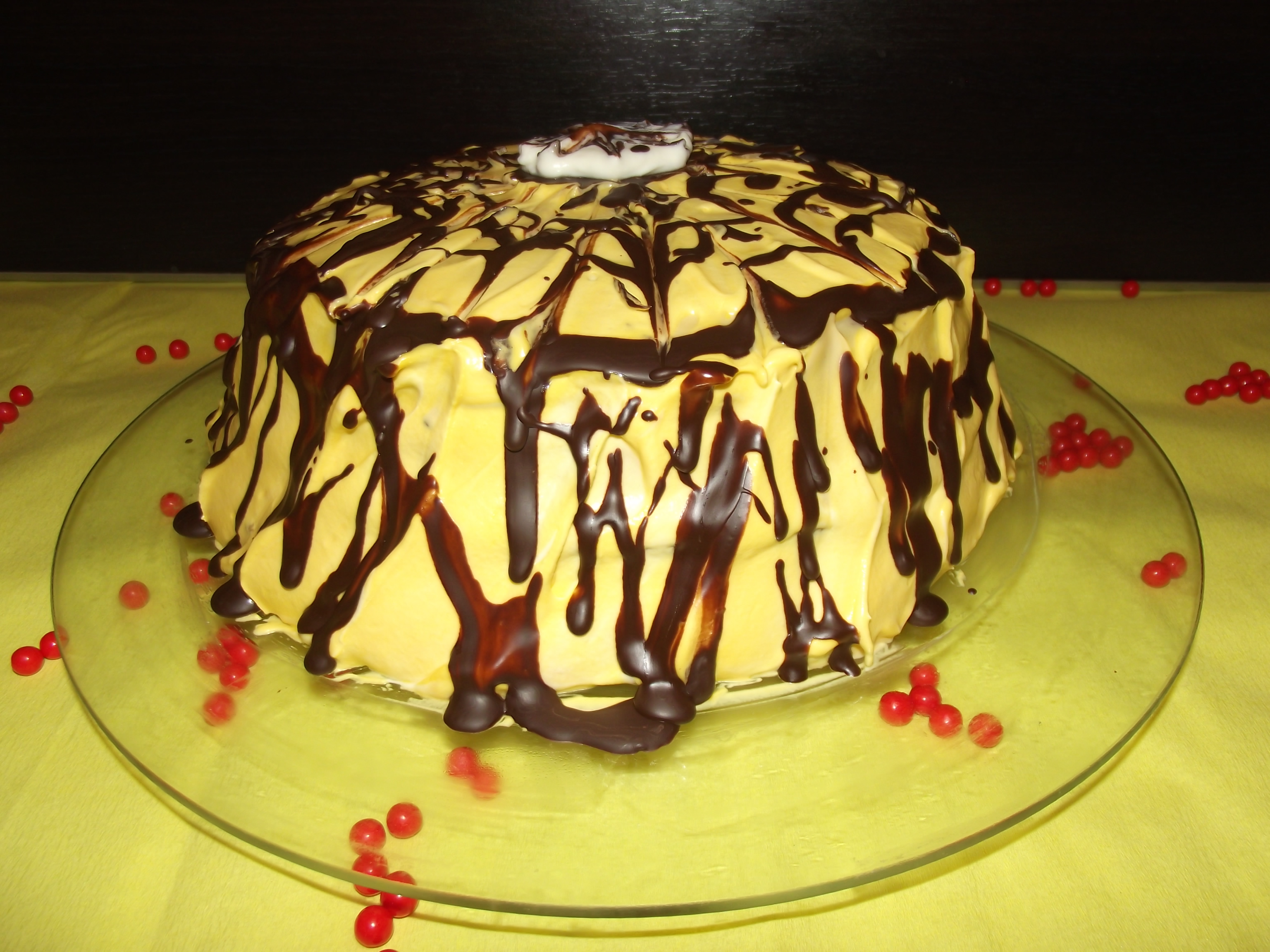 Desert tort cu caramel si mascarpone