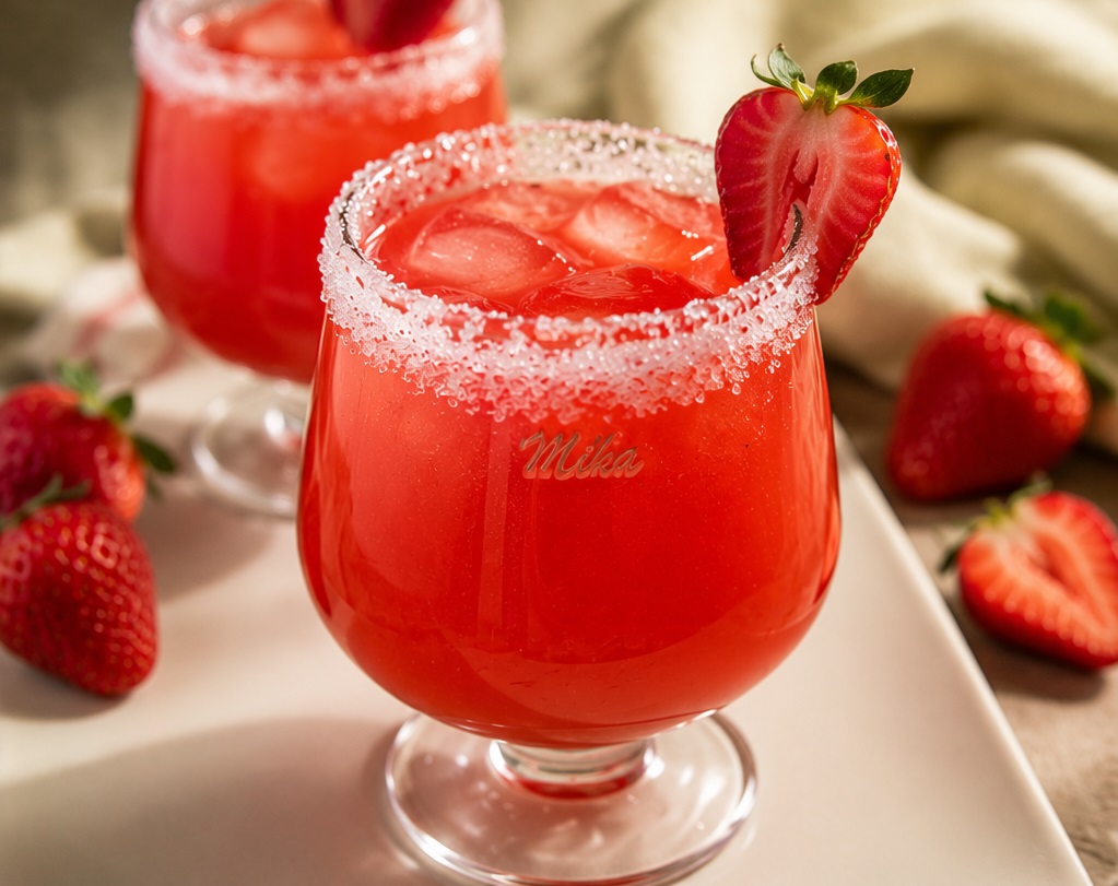Limonada cu capsuni