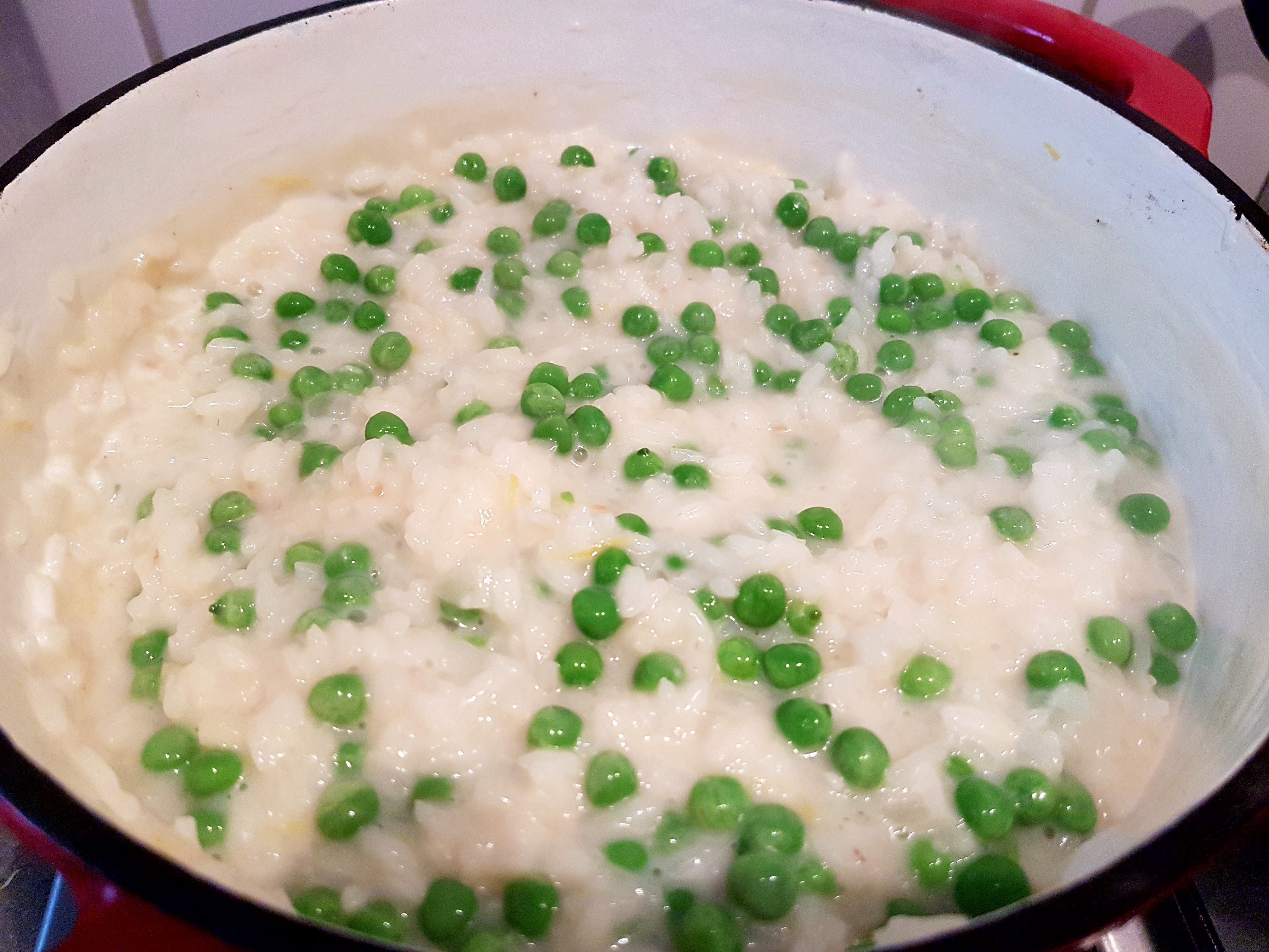 Risotto cu lamaie si aripioare marinate