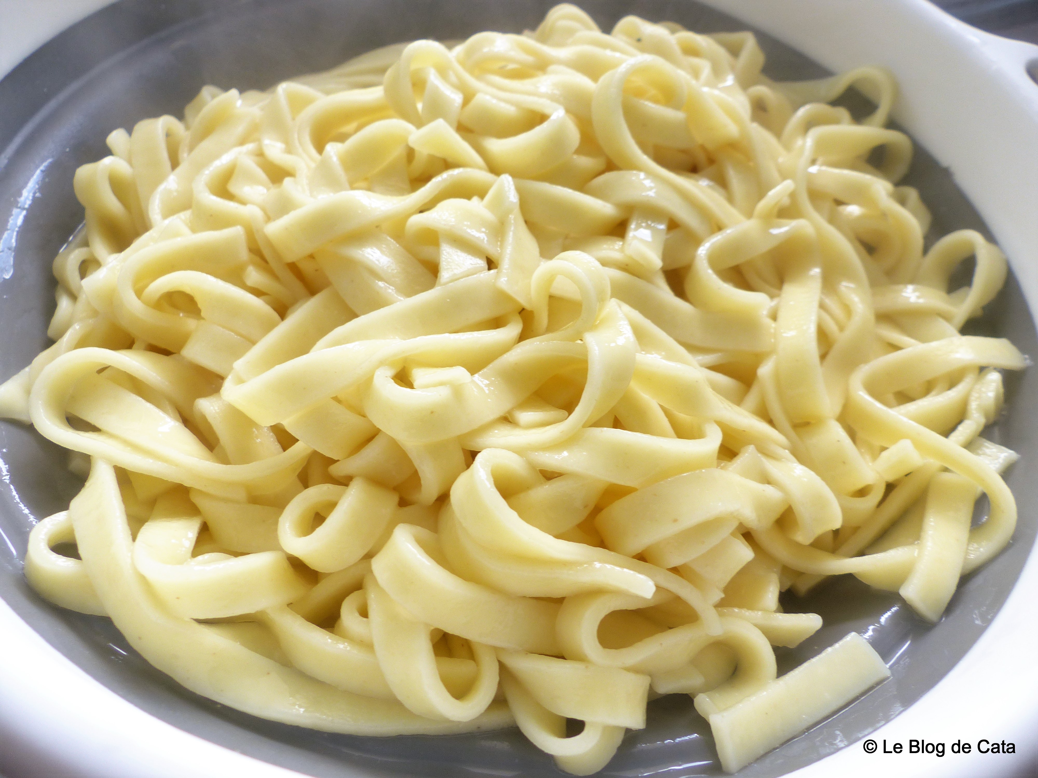 Paste Fettuccini cu curcan, smantana si ciuperci