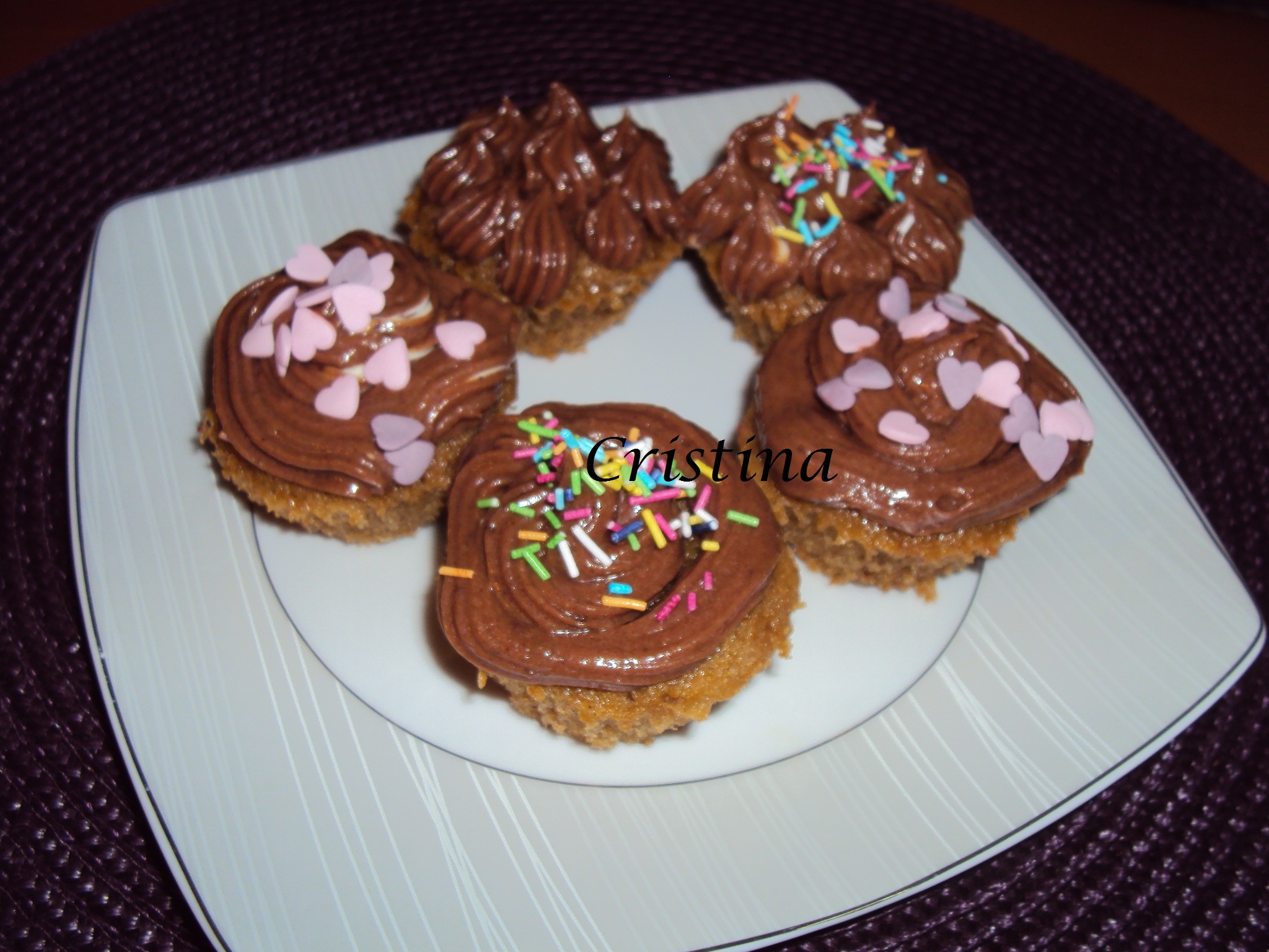 Desert cupcakes cu cafea