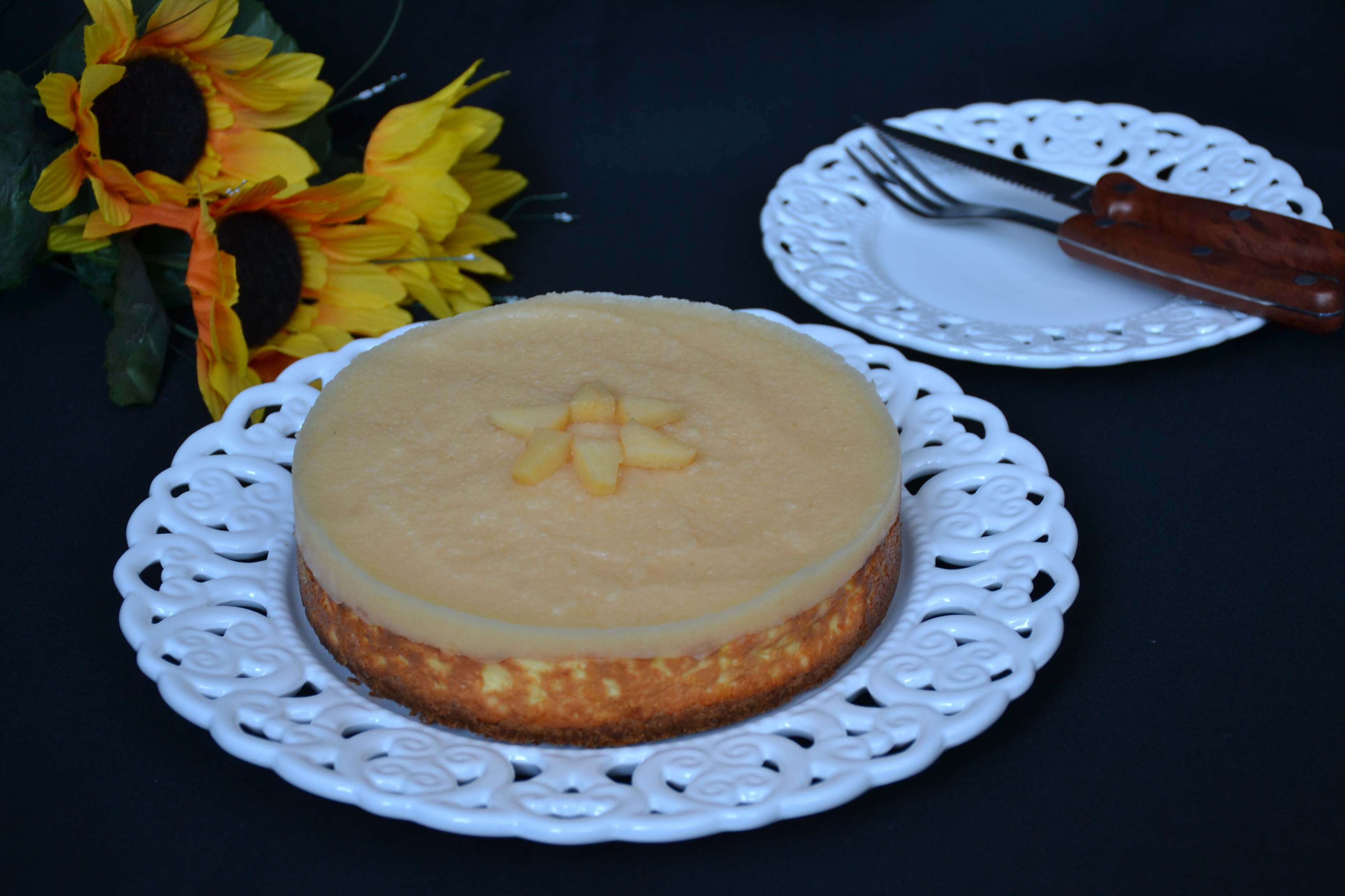 Desert cheesecake cu jeleu de gutui