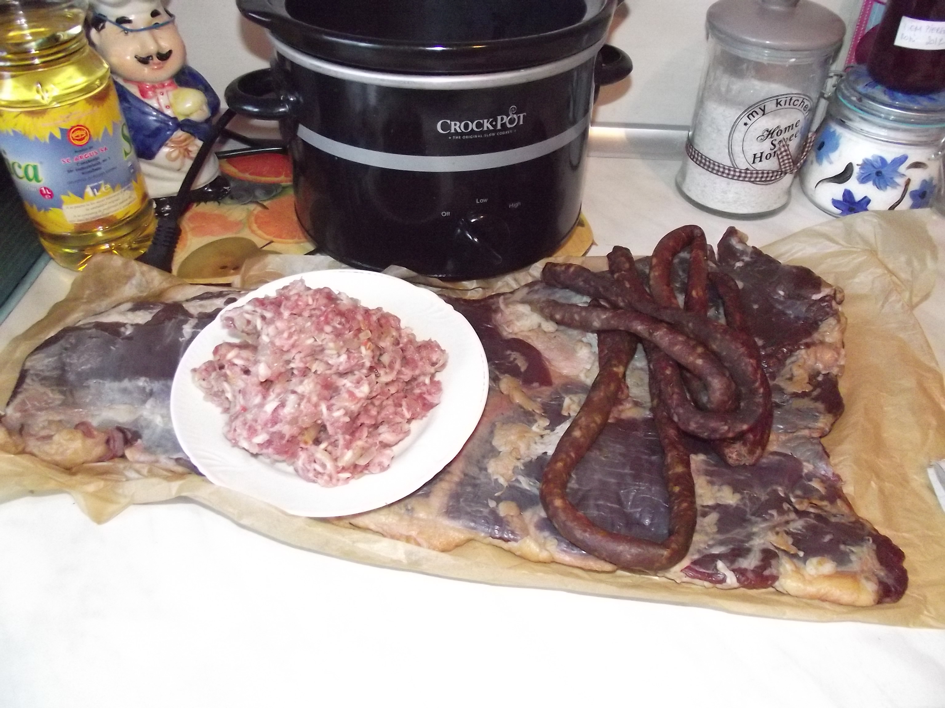 Rulada de porc la slow cooker Crock-Pot