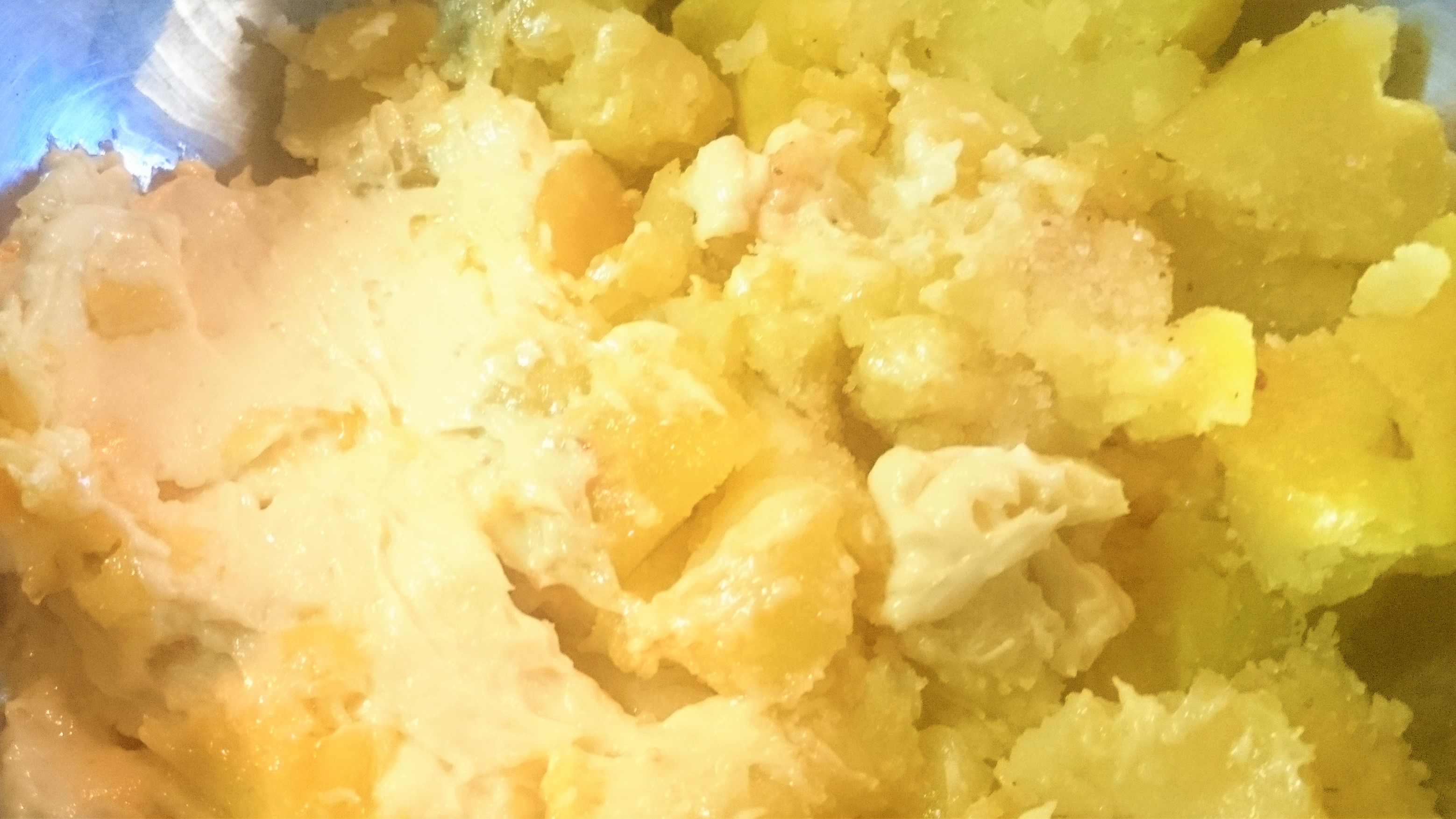 Salata de sfecla cu cartofi copti si maioneza