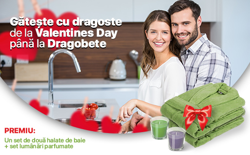 Gateste cu dragoste - De la Valentines Day pana la Dragobete