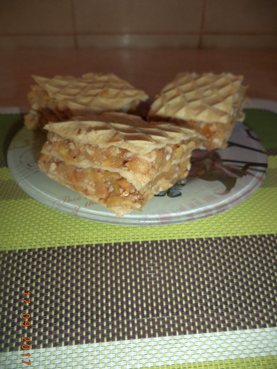 Desert napolitana cu fructe