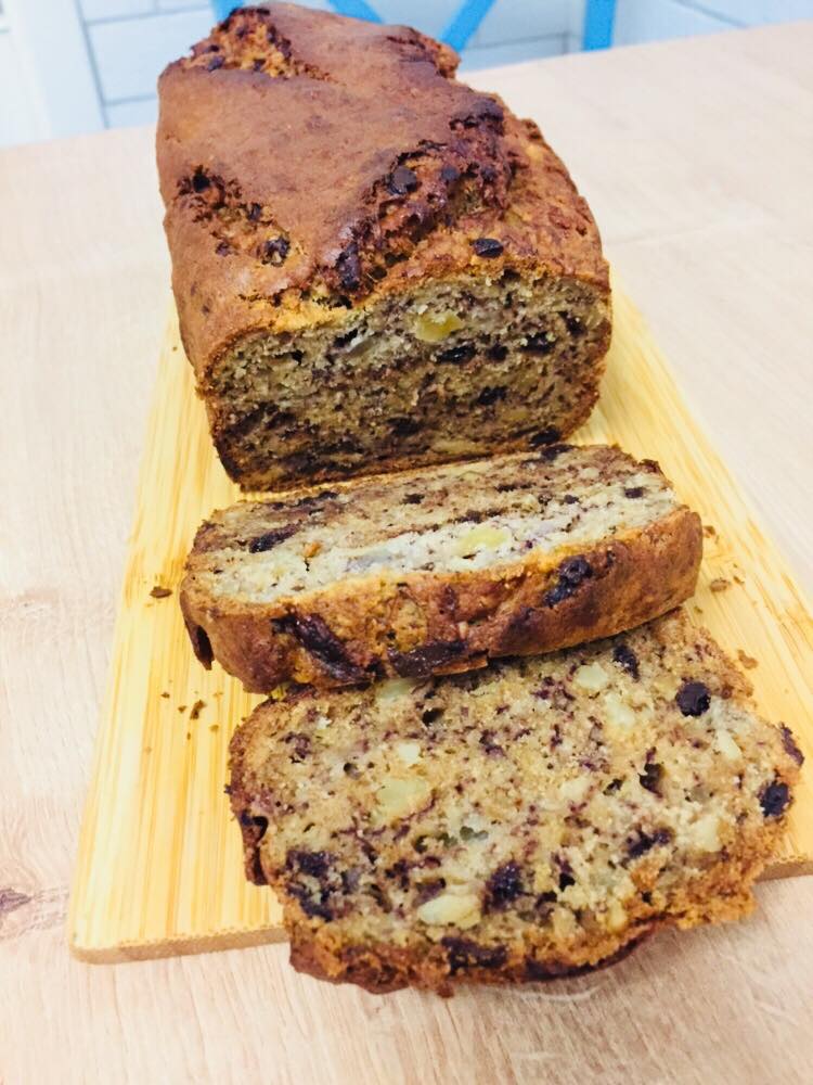 Desert banana bread