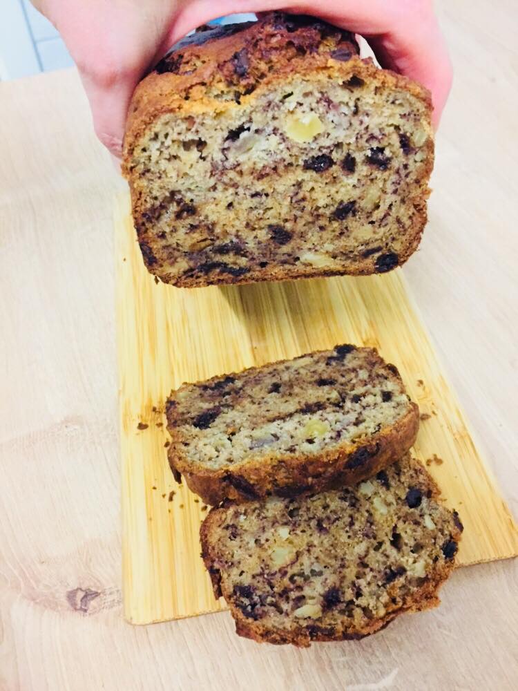 Desert banana bread