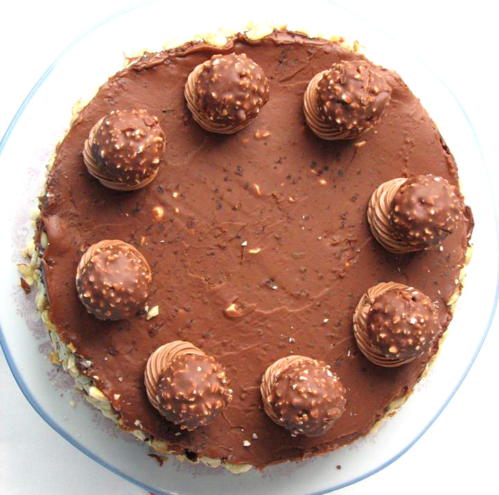 Desert tort Ferrero Rocher