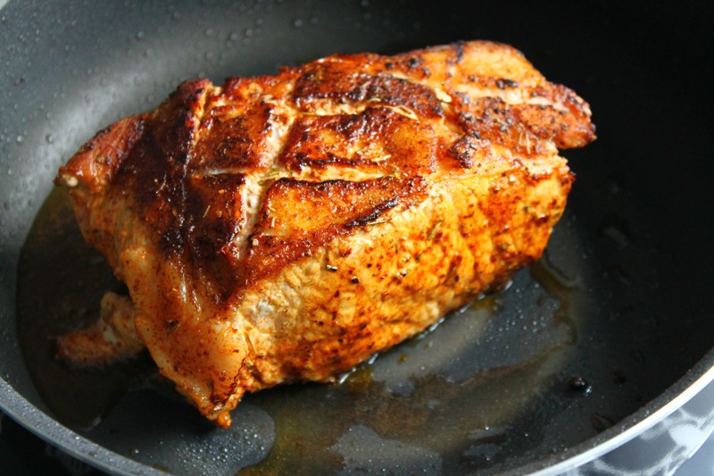 Muschi de porc cu usturoi la slow cooker Crock-Pot