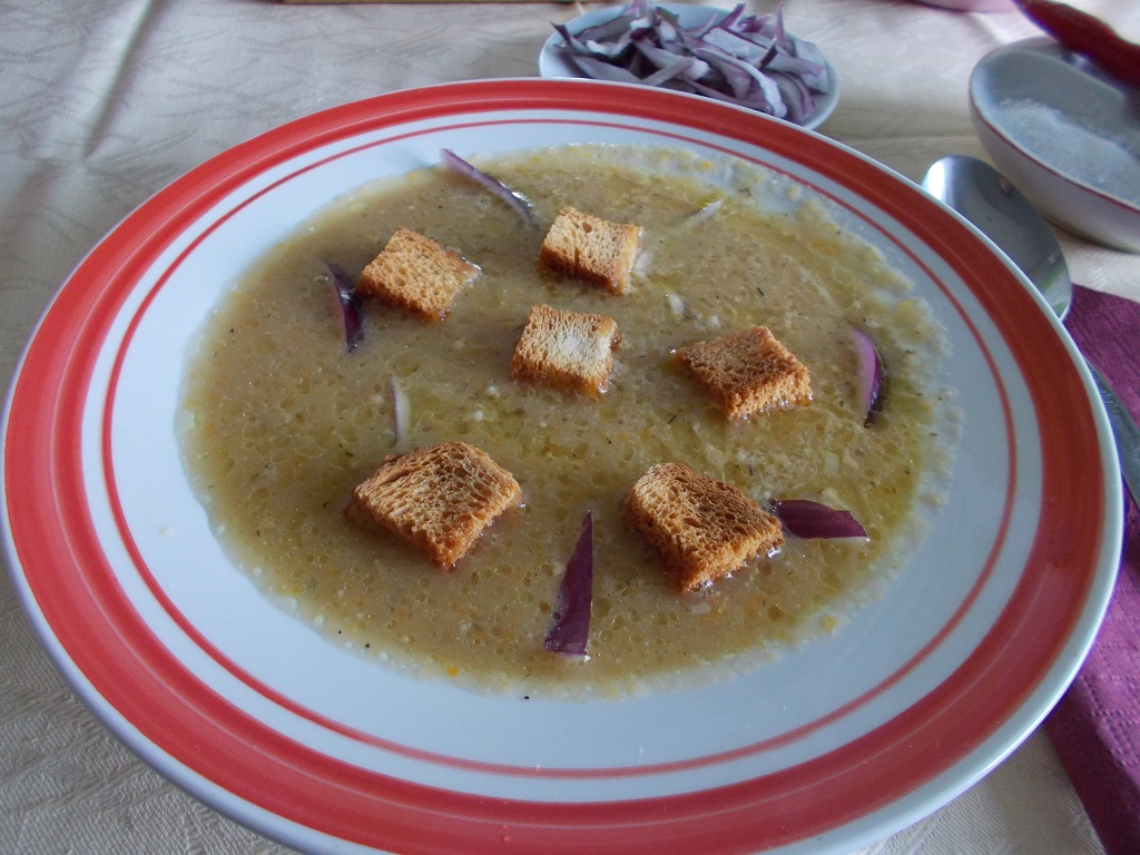 Supa-crema de ardei copti