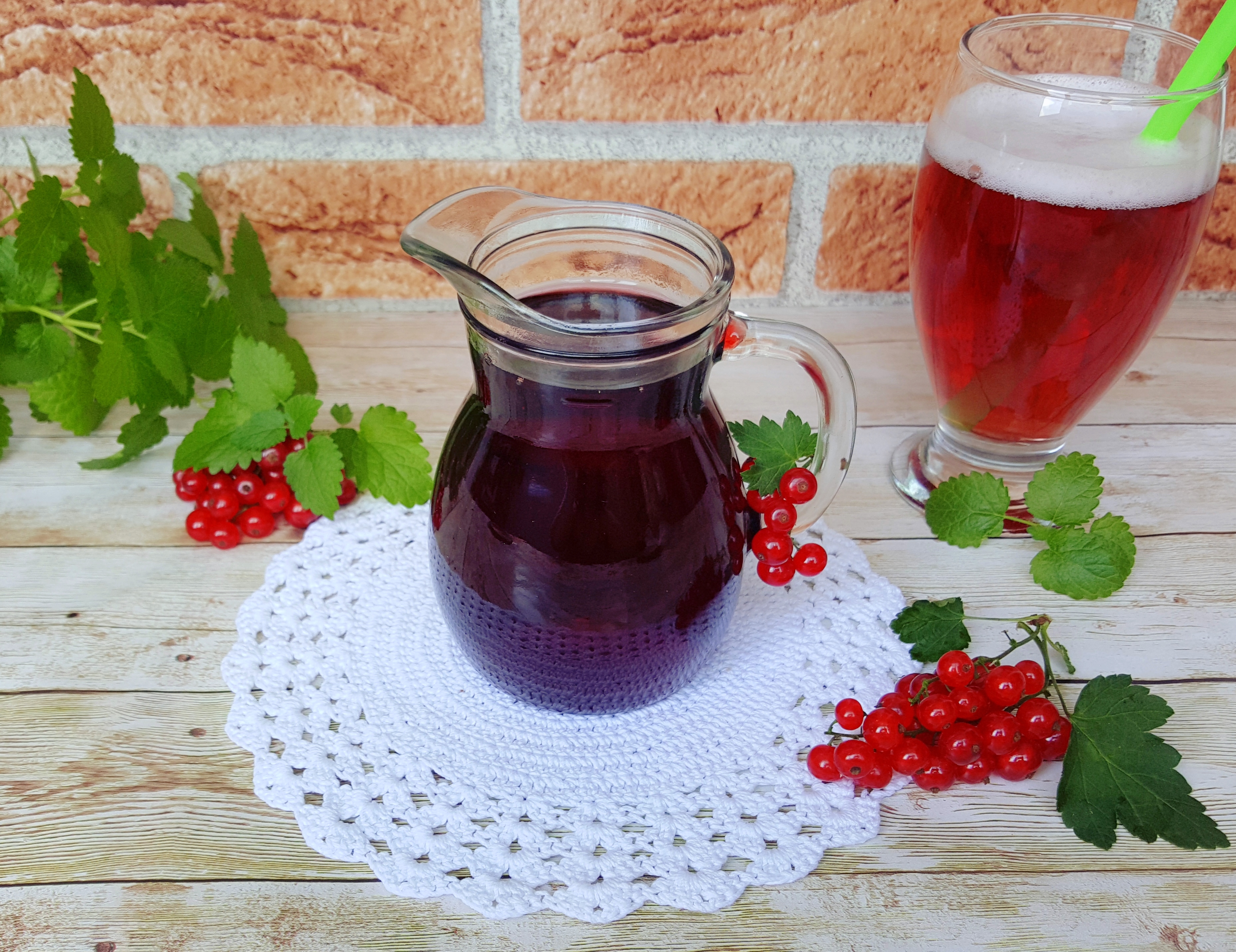 Sirop de coacaze rosii