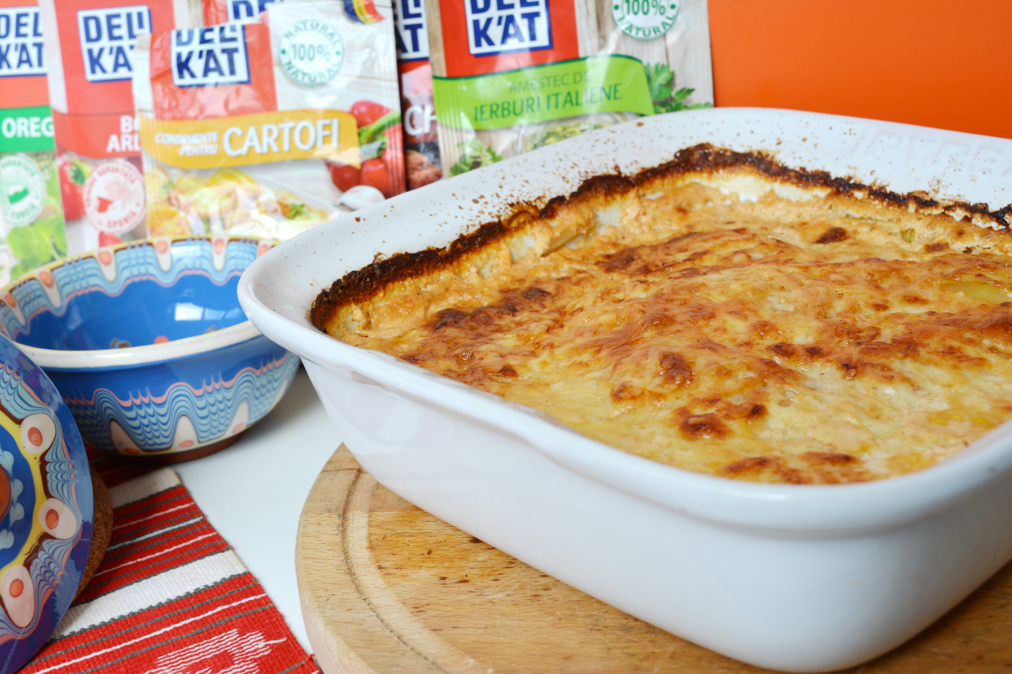 Cartofi gratinati