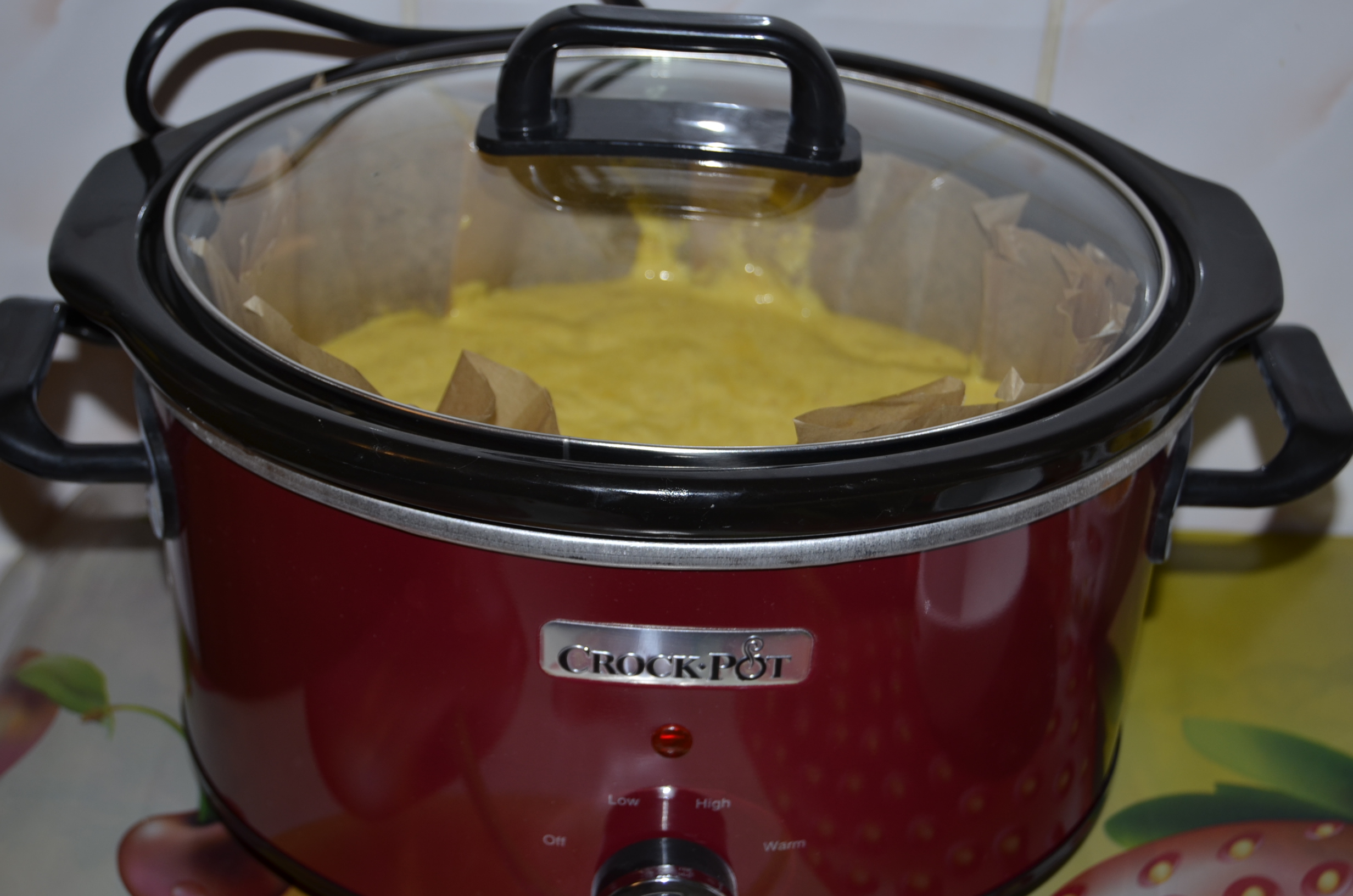 Desert placinta cu aroma de toamna la slow cooker Crock-Pot