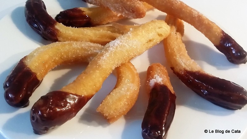 Desert churros spanioli de casa