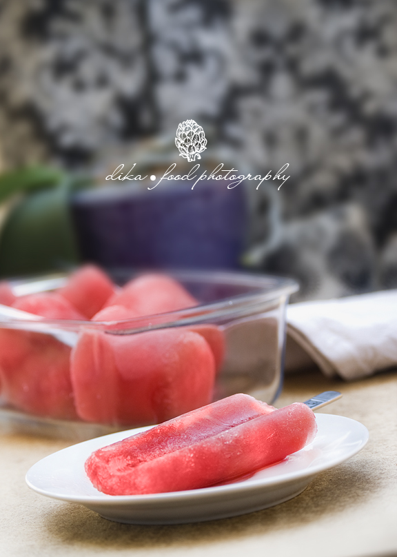 Popsicles din Pepene Roşu