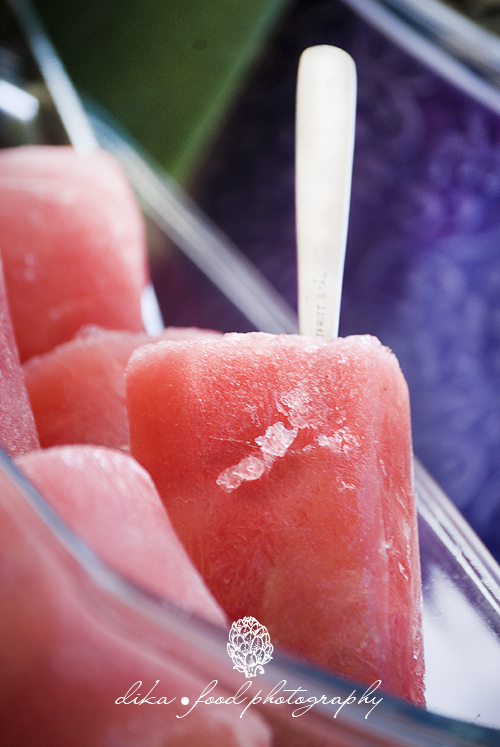 Popsicles din Pepene Roşu