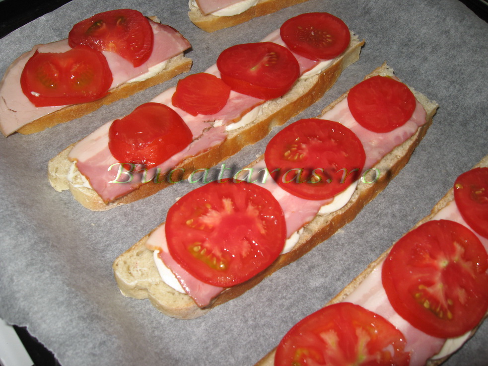 Sandwich la cuptor