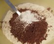 Desert prajitura cu foi fragede cu cacao si umplutura de mere-0