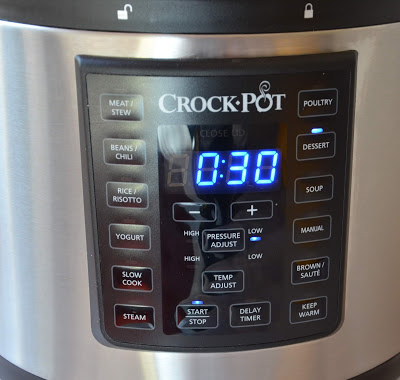 Cheesecake cu ciocolata la Multicooker Crock- Pot Express cu gatire sub presiune