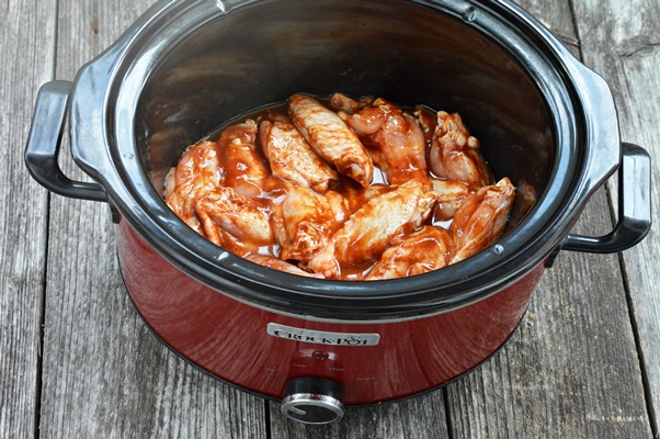 Aripioare de pui la Crock Pot Slow Cooker 3,5 L Red