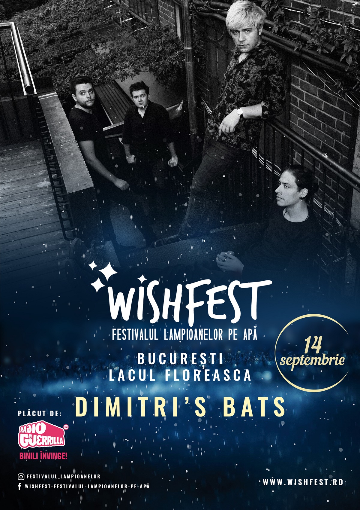 WishFest, primul festival dedicat lampioanelor pe apa, in Bucuresti, intre 14 – 15 septembrie