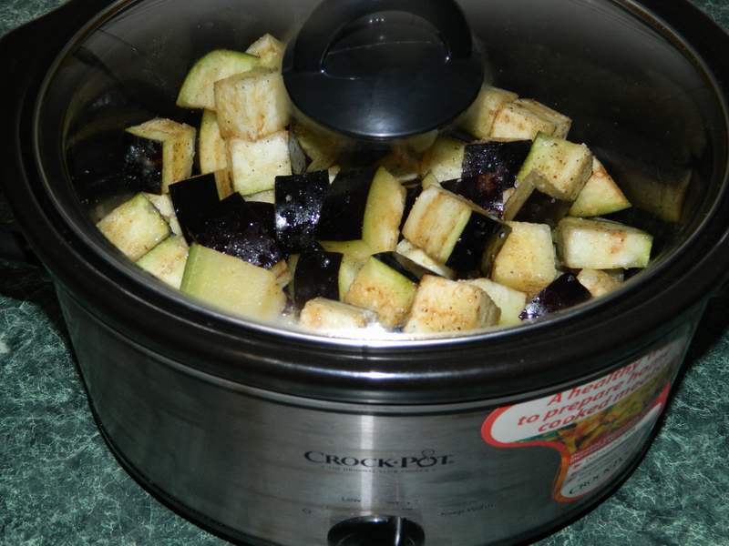 Vinete cu usturoi la slow cooker Crock-Pot